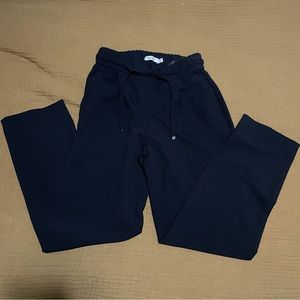 Black pants with stretch waistband